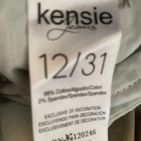 SOLD Kensie Jeans Camo Mini Skirt NWOT Women's Size 12 - Picture 8 of 8